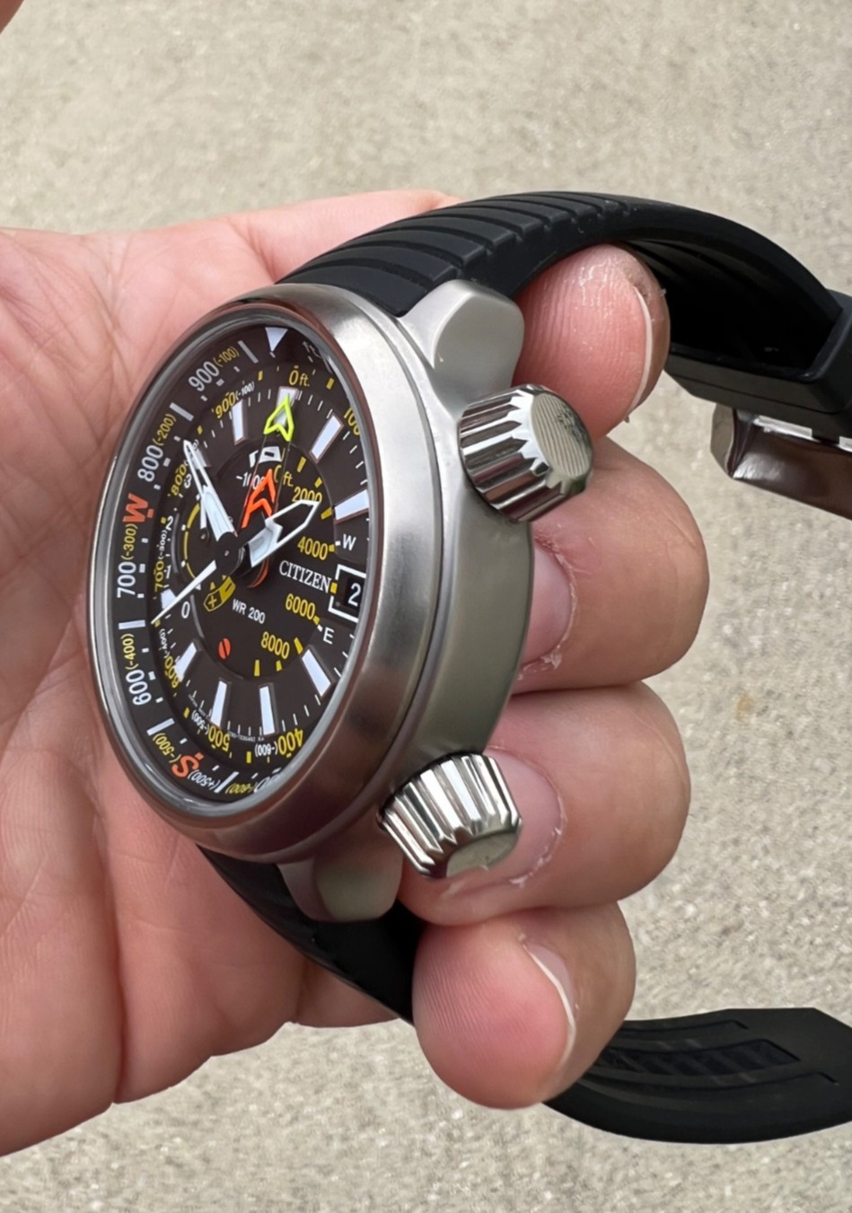 CITIZEN Eco-Drive Promaster – Altichron Titanium Watch BN5030-06E – DISCONTINUED