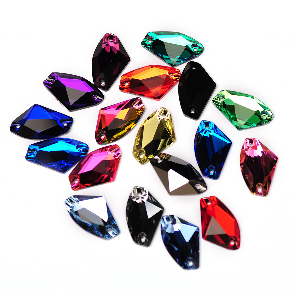Boutique Galactic shape crystal sew on rhinestones Sewing Beads Jewellery DIY