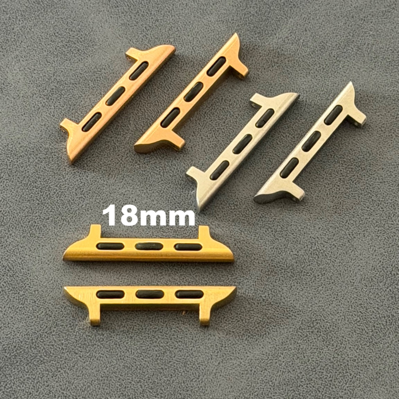 Connectors for Apple Watch 18mm Lug Adapters 41mm 42mm 46mm 45mm 49mm 40mm 38mm