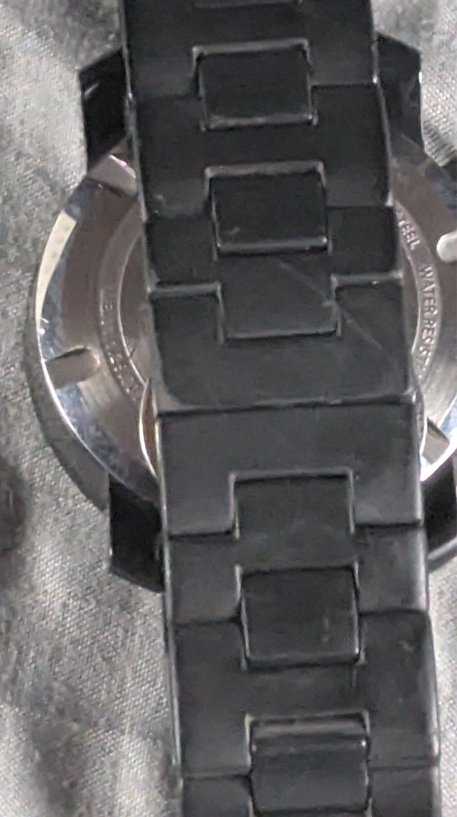 Movado Bold Chronograph Black Ion Plated Quartz Men’s Watch Date Stainless