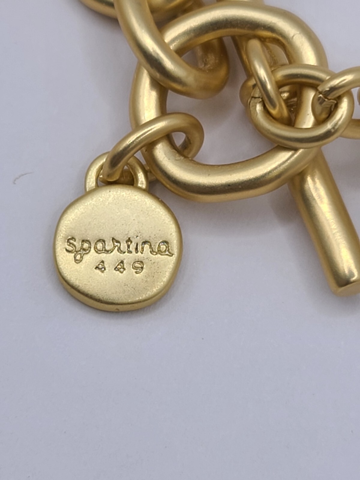 Spartina 449 Collector Charm Chain Toggle Necklace (No Charms)