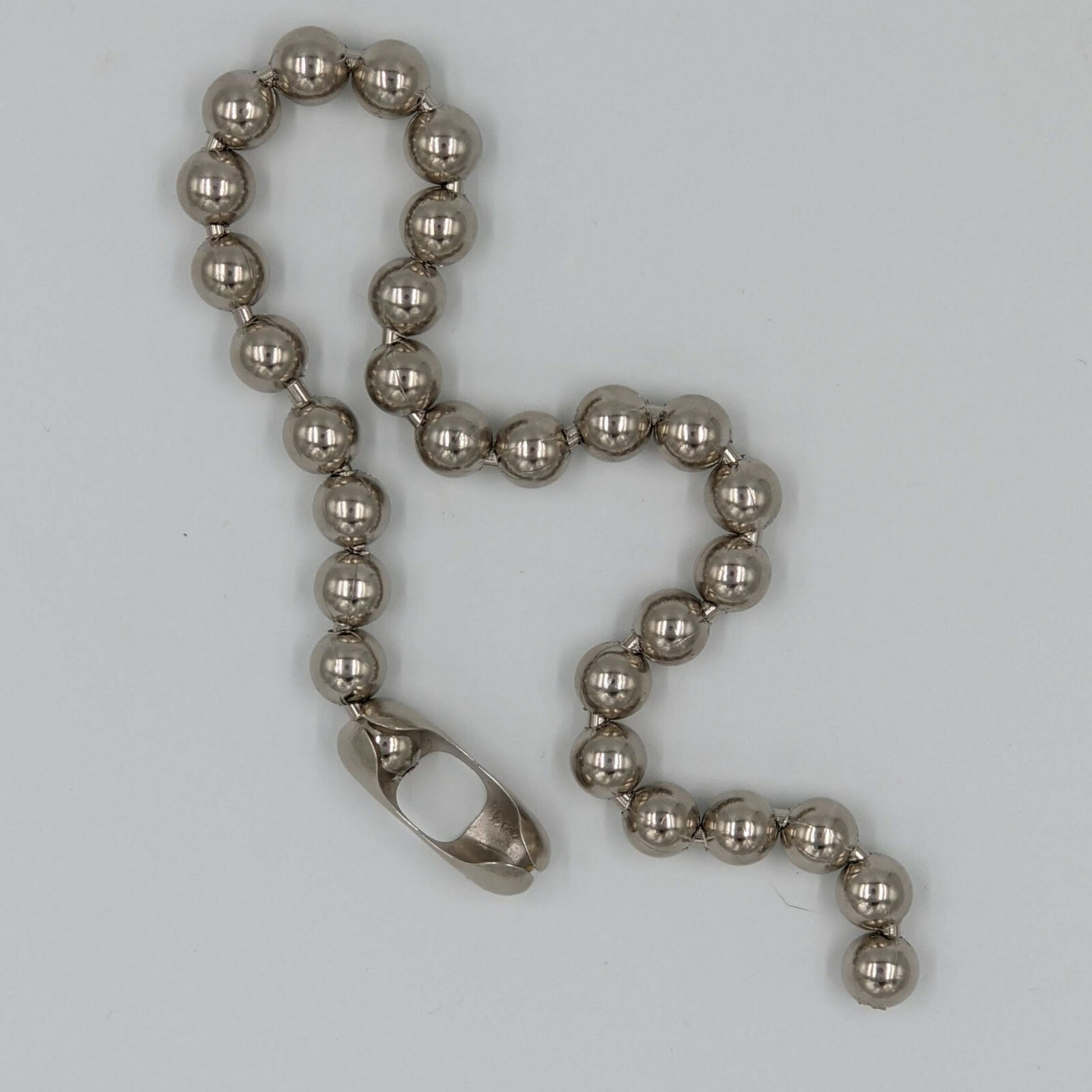 Retro big ball chain necklace or bracelet: choose your length heavy metal 90s