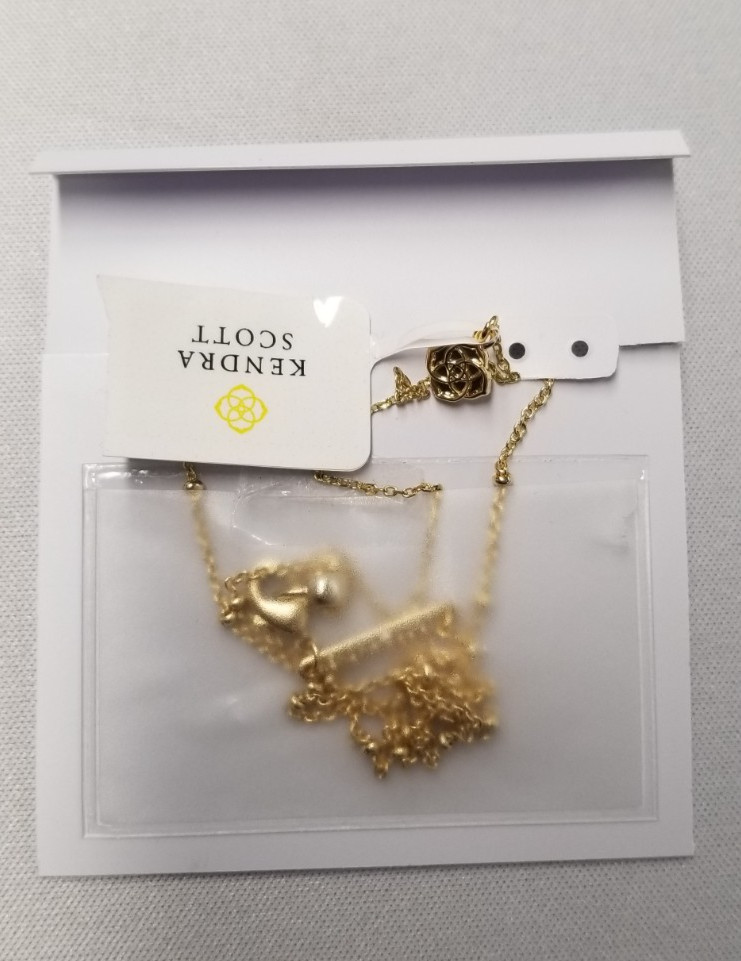 Kendra Scott Mini Elisa Satellite Short Pendant Necklace 15″+4″