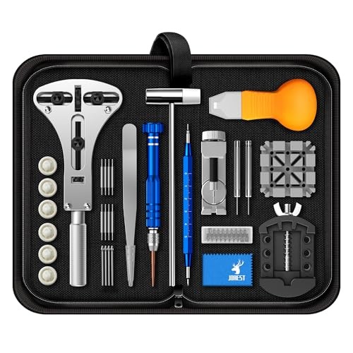 Watch Repair Tool Kit – Battery Replacement – Strap Adjustment – Bracelet Pin