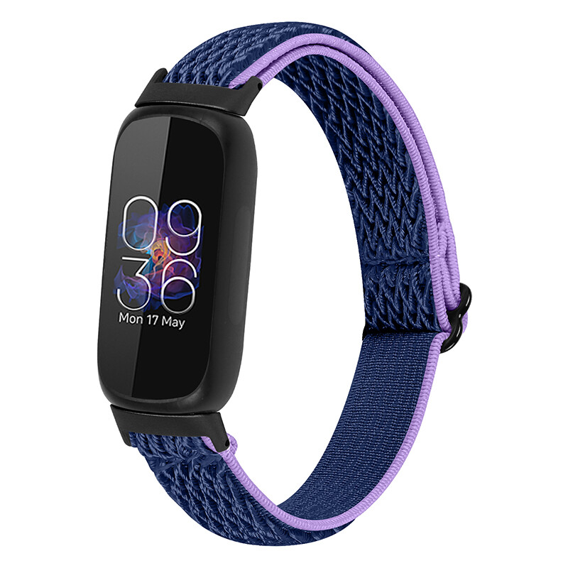 For Fitbit Inspire 3 Replacement Sports Band Woven Nylon Elastic Strap Band