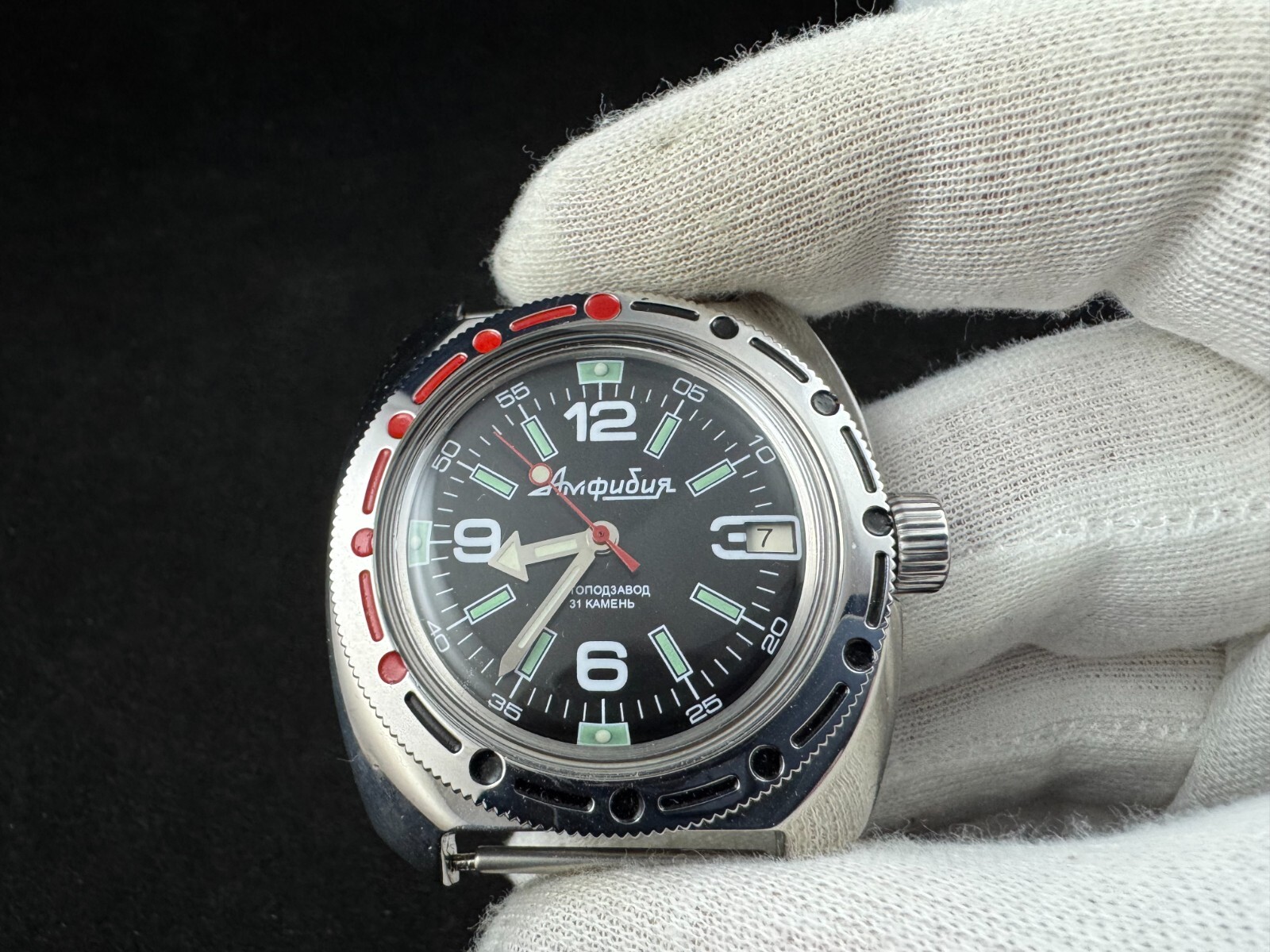 Amphibian Vostok 2416 Diver 200m 20Atm Automatic Mechanical served