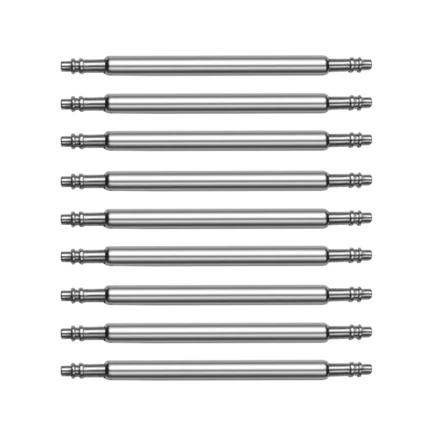 20Pcs 1.5mm 1.8mm 2.0mm Metal Spring Bars Strap Link Pins Repair Tool 16mm -26mm