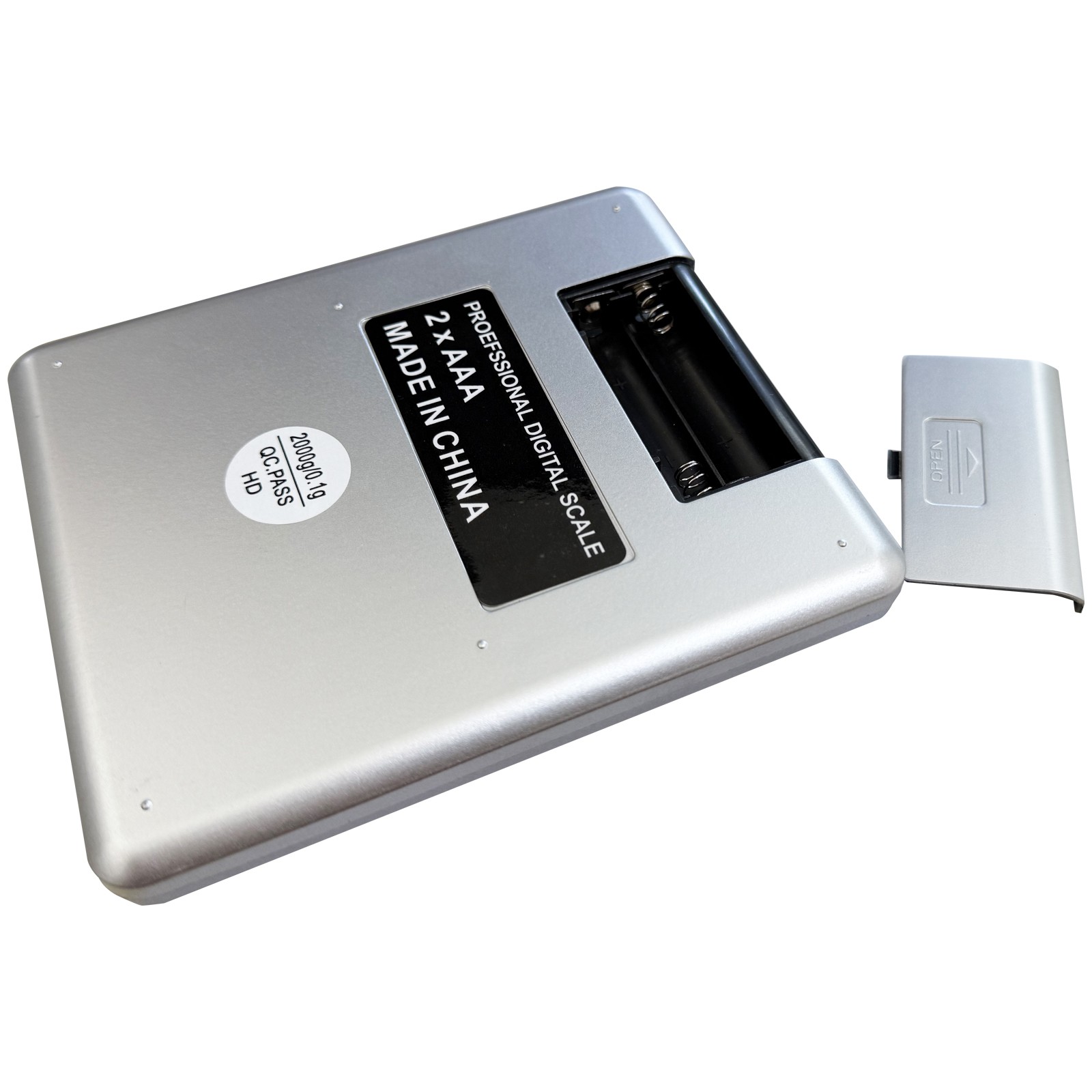 Mini Precision Digital Gram Jewelry Scale Pocket Balance LCD Light 2000g x0.1g