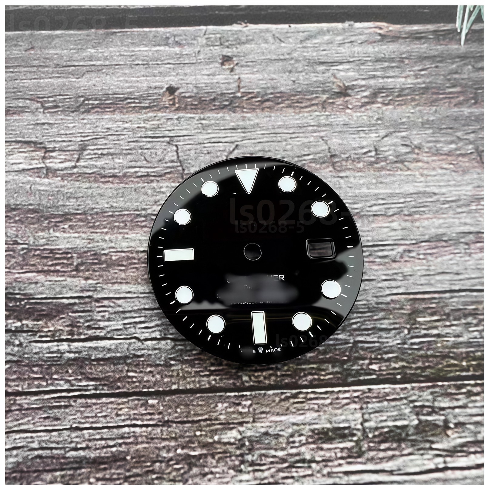 DIY SET for 3235 watch case + dial + hands + Stainless Steel Strap sapphire 41mm