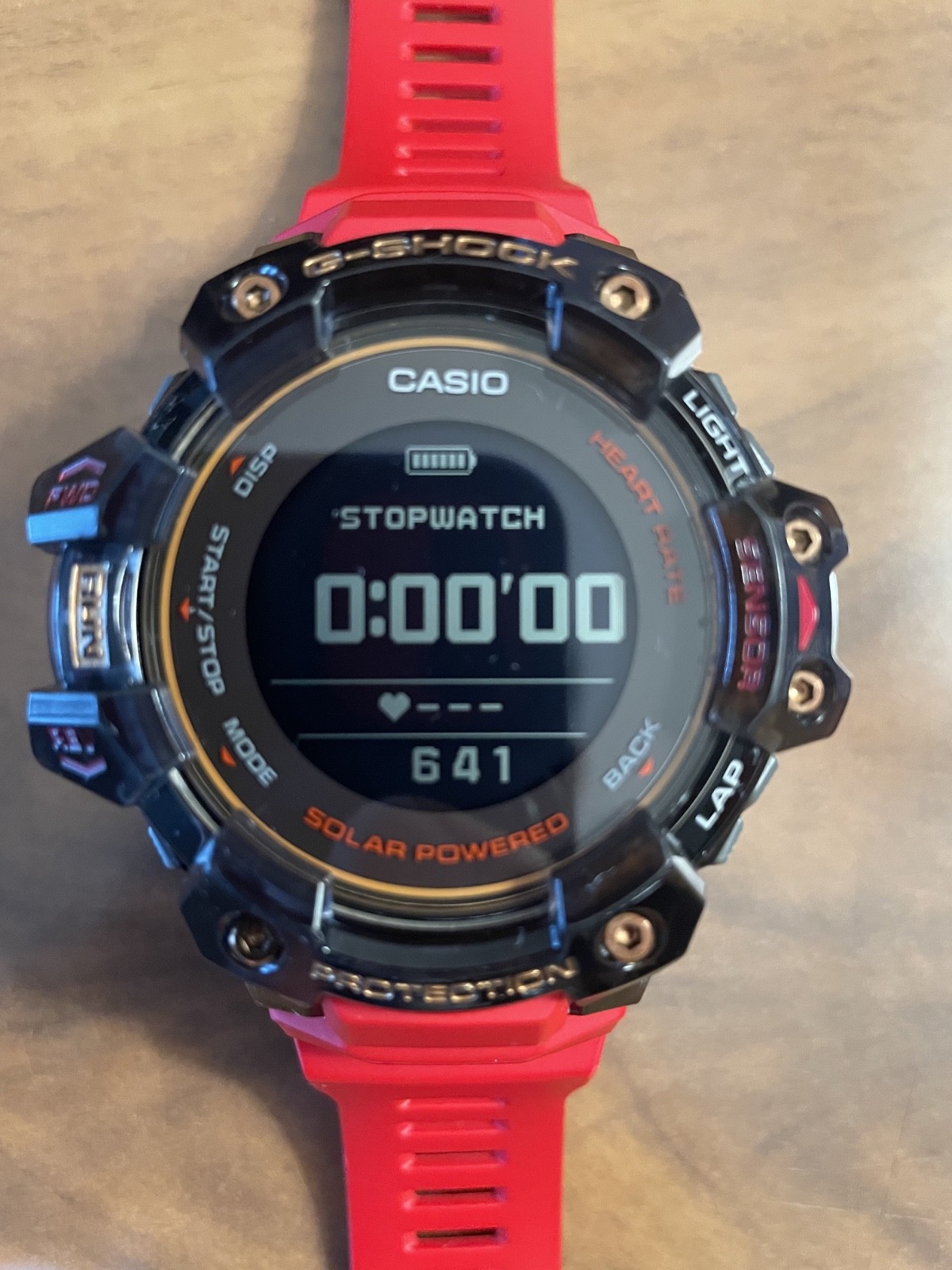 Casio G-Shock G-SQUAD PRO GBD-H1000-4A1JR Limited Edition 56.3mm Blk Resin/Stlss
