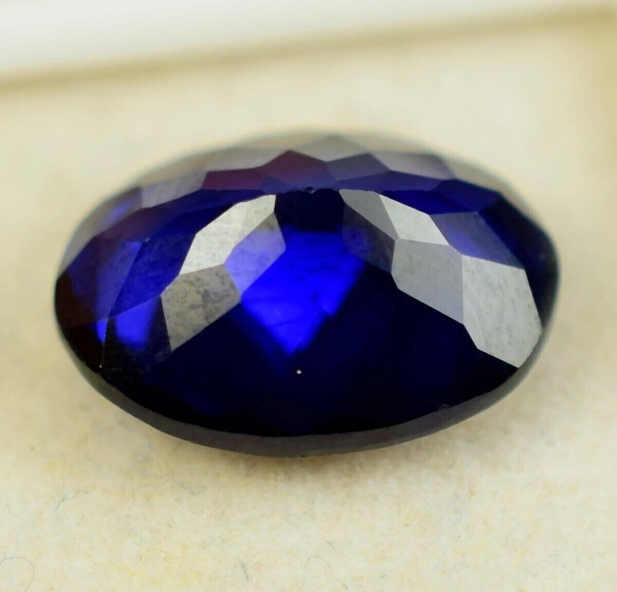 31 Ct AAA+ Natural Kashmiri Blue Sapphire Loose Gemstone Oval Cut IGL Certified