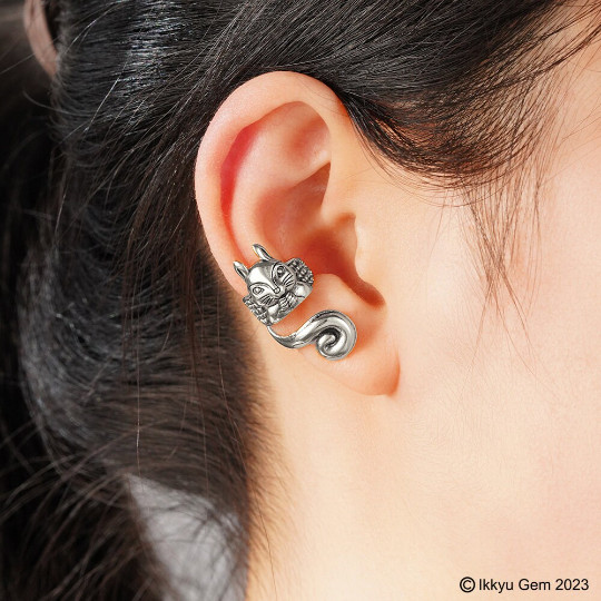 Cute Squirrel Cuffs •Non-Pierced Ear Clip •A Pretty Gift Sold as A PAIR!