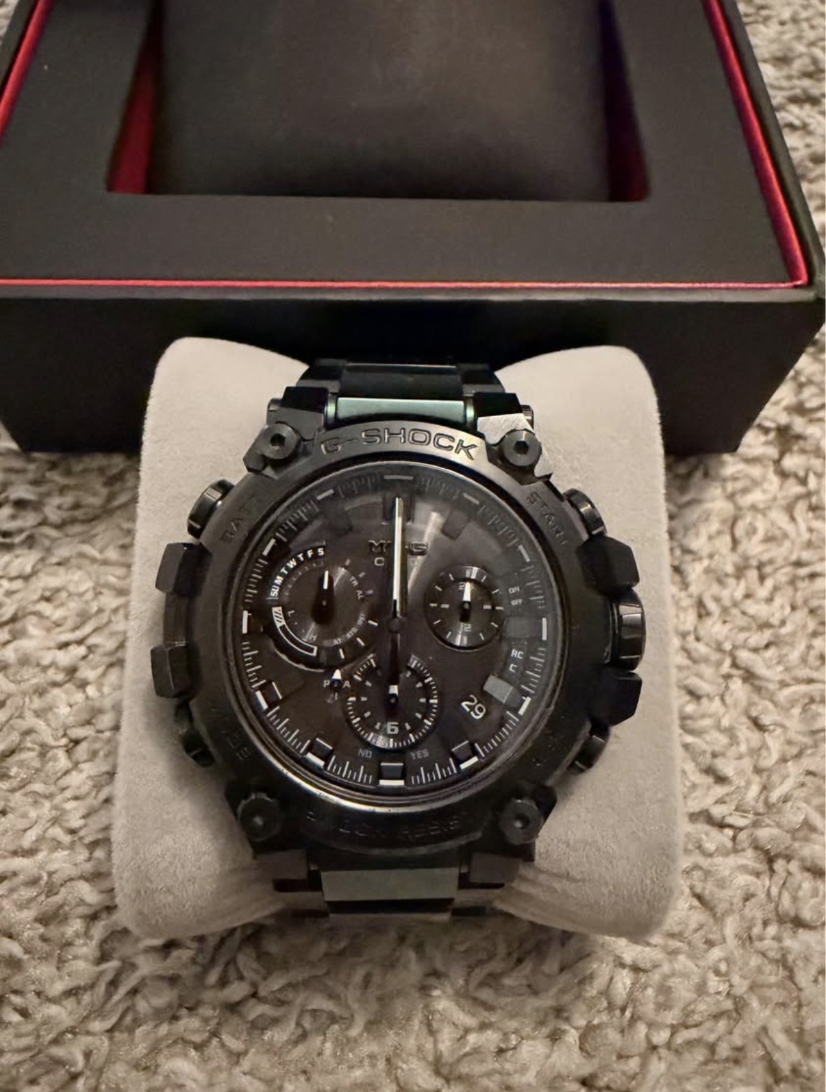 Casio G-Shock MTG-B3000BD-1A2 Lmt Edt CONNECTED BLUETOOTH Ion-Plated Mens Watch