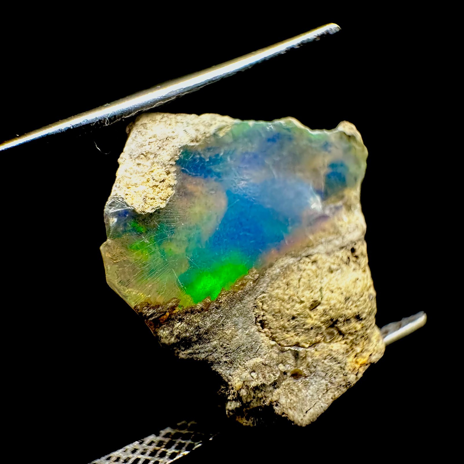 5 CTS Natural Ethiopian Opal Rough, Crystal Raw Welo Fire Opal Rough Gemstone