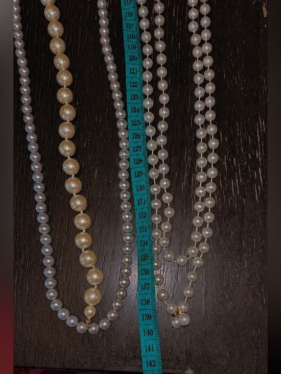 Endless Rope Pearl Strand | Opera Length |3 Strands | Wearable Vintage