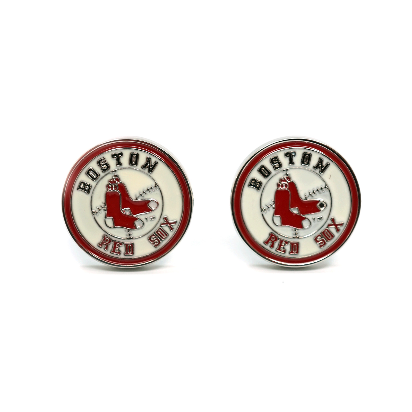 TB Boston Celtics Red Sox Sports Mania Men Jewelry Cufflinks w/ Free Gift Box
