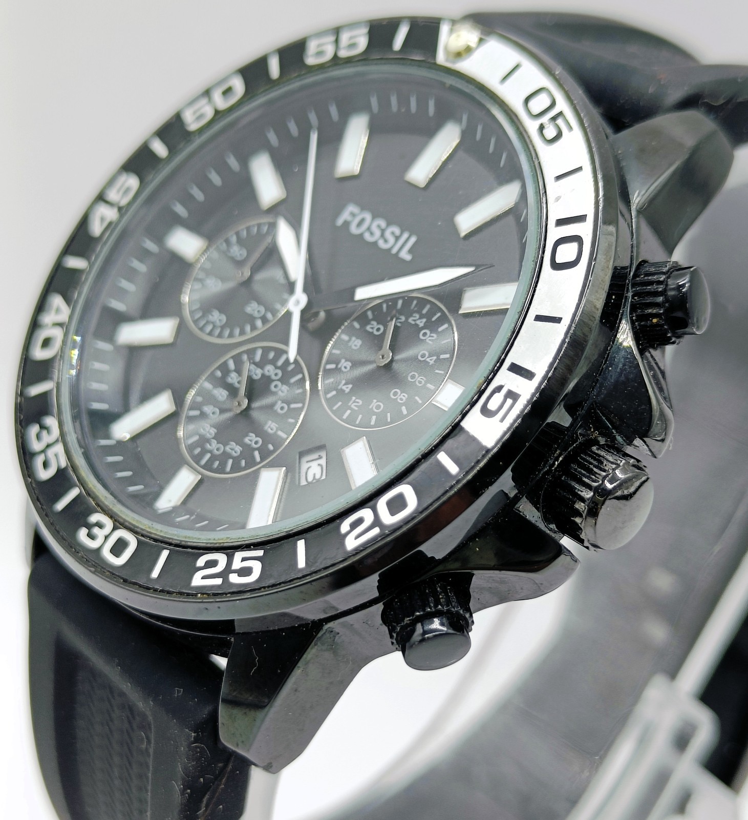 Fabulous Fossil Date Indicator Chronograph Quartz Analog Men’s Wrist Watch