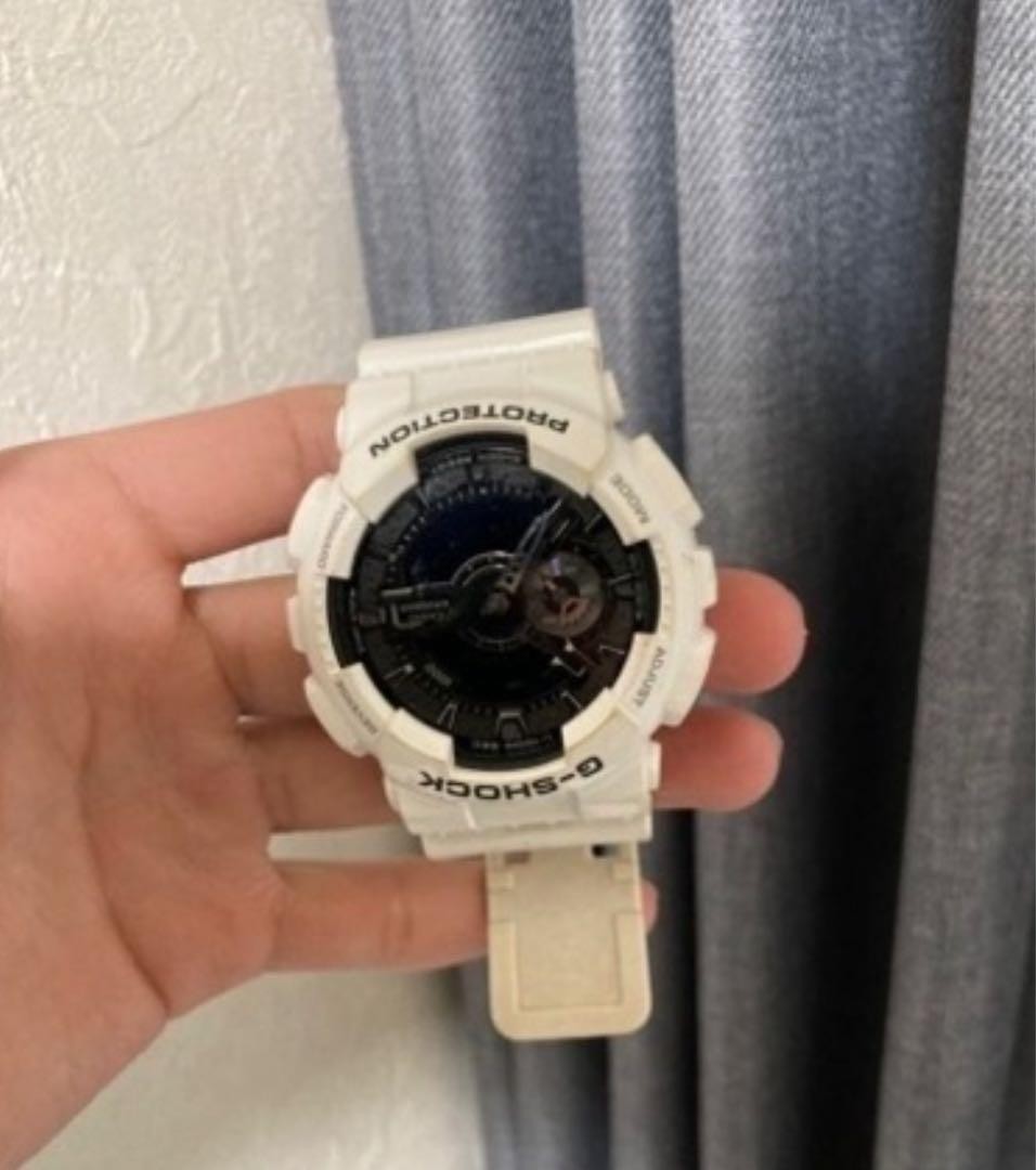 Casio G-Shock Digital Wristwatch White Japan