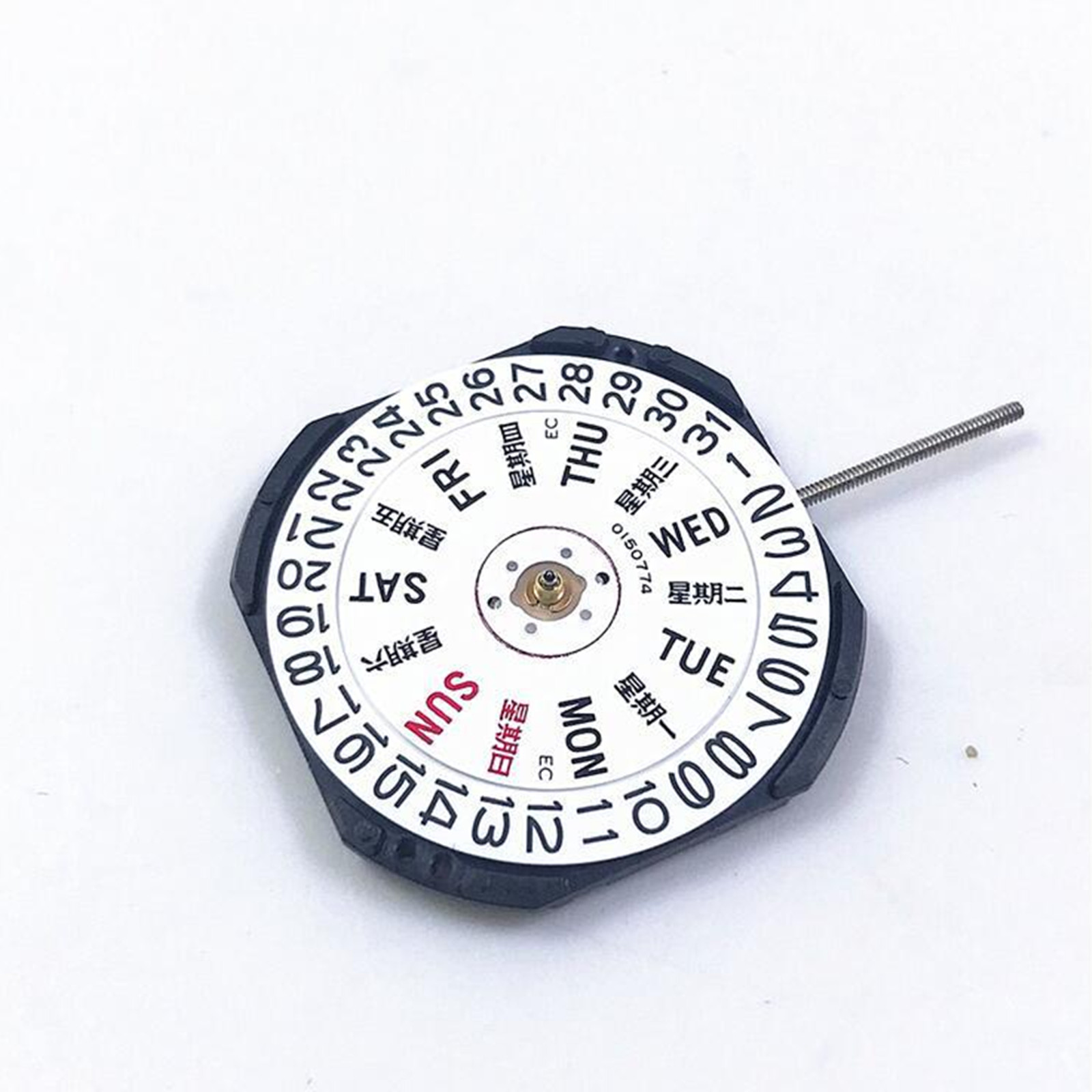 VX43E Quartz Watch Movement With Day Date For Seiko 7N43A V343 V348 V743 Y143