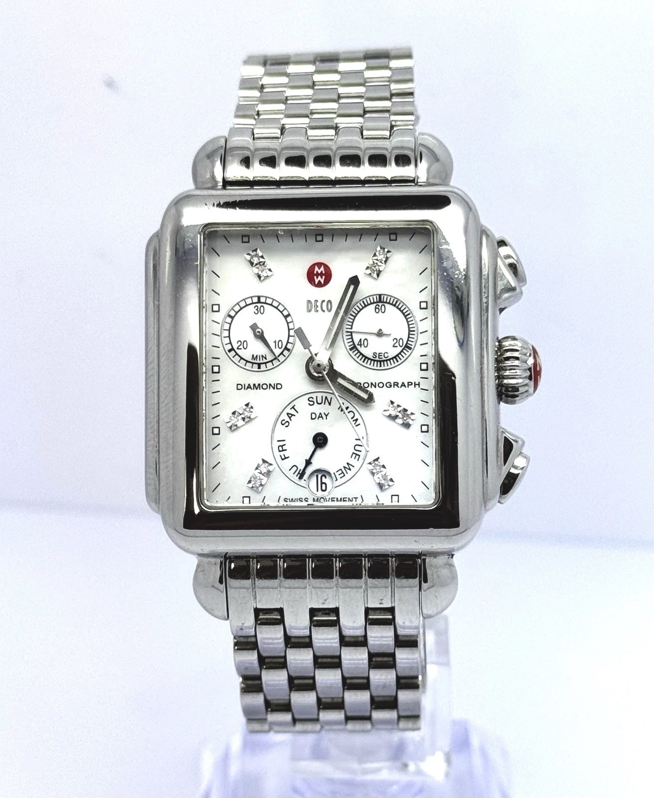 Michele Deco Diamonds luxury women’s watch Swiss Made MW06P00A0046