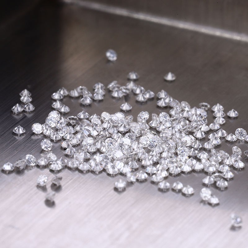 4.00 MM Loose Lab Grown CVD Diamond 4PCS Round EF Color, IF CLARITY Certified