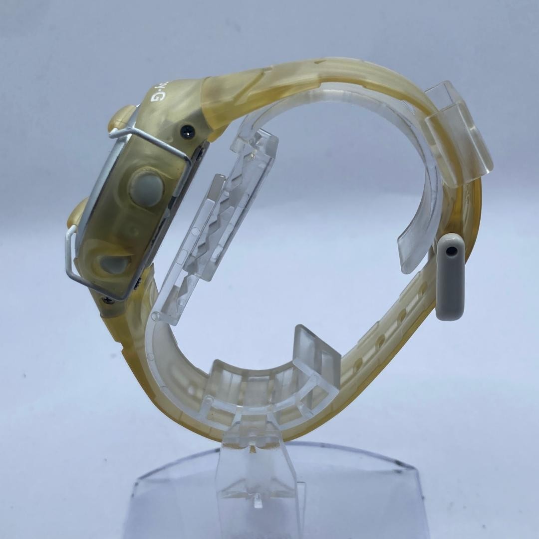 [Working Condition] CASIO Baby-G Digital Round Yellow