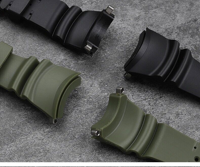 Strap/Adapters For Citizen Men’s Diver B873-S057892 Rubber Dive Watch Band