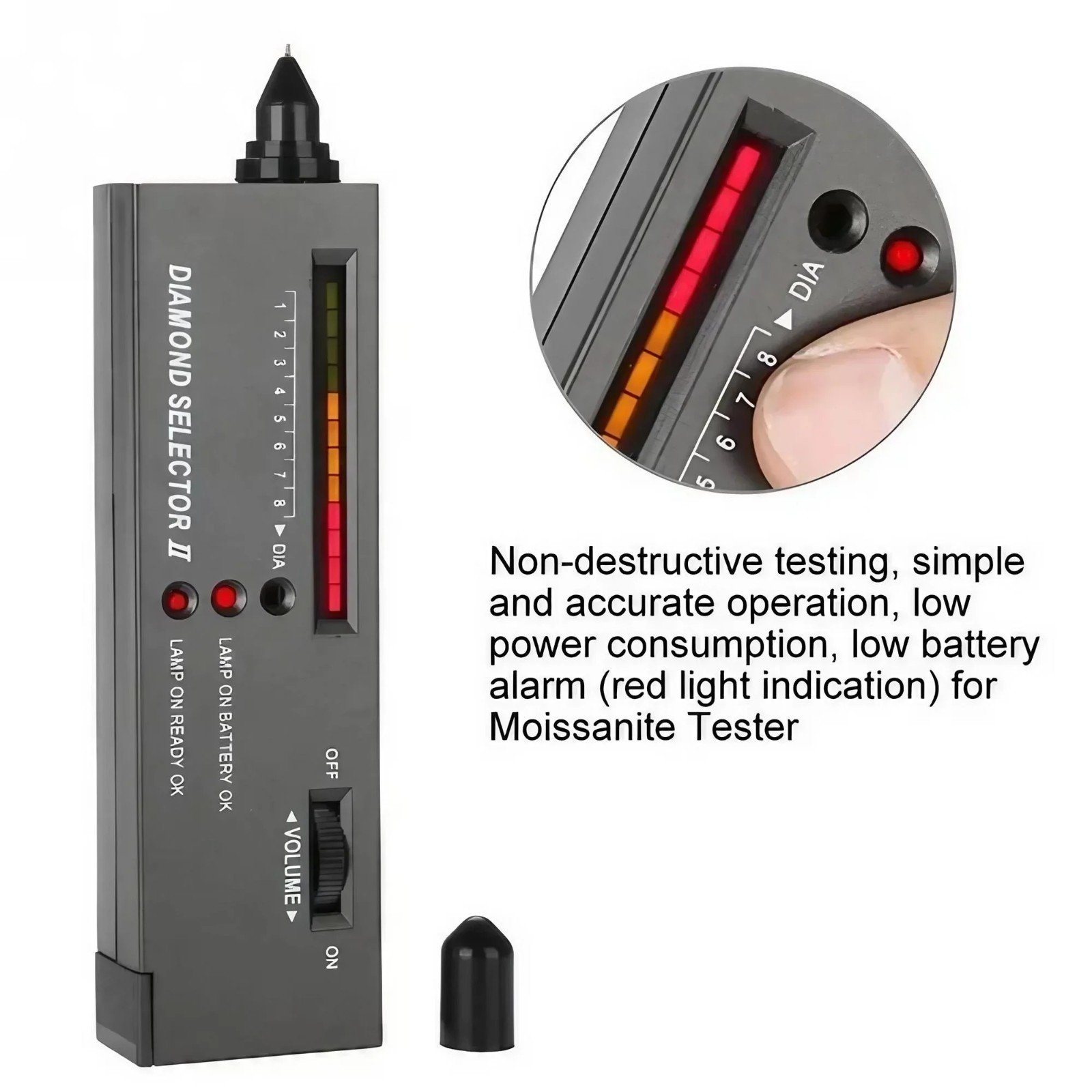 High Accuracy Gold Silver Test Kit Diamond Tester Precious Metal Testing Kit