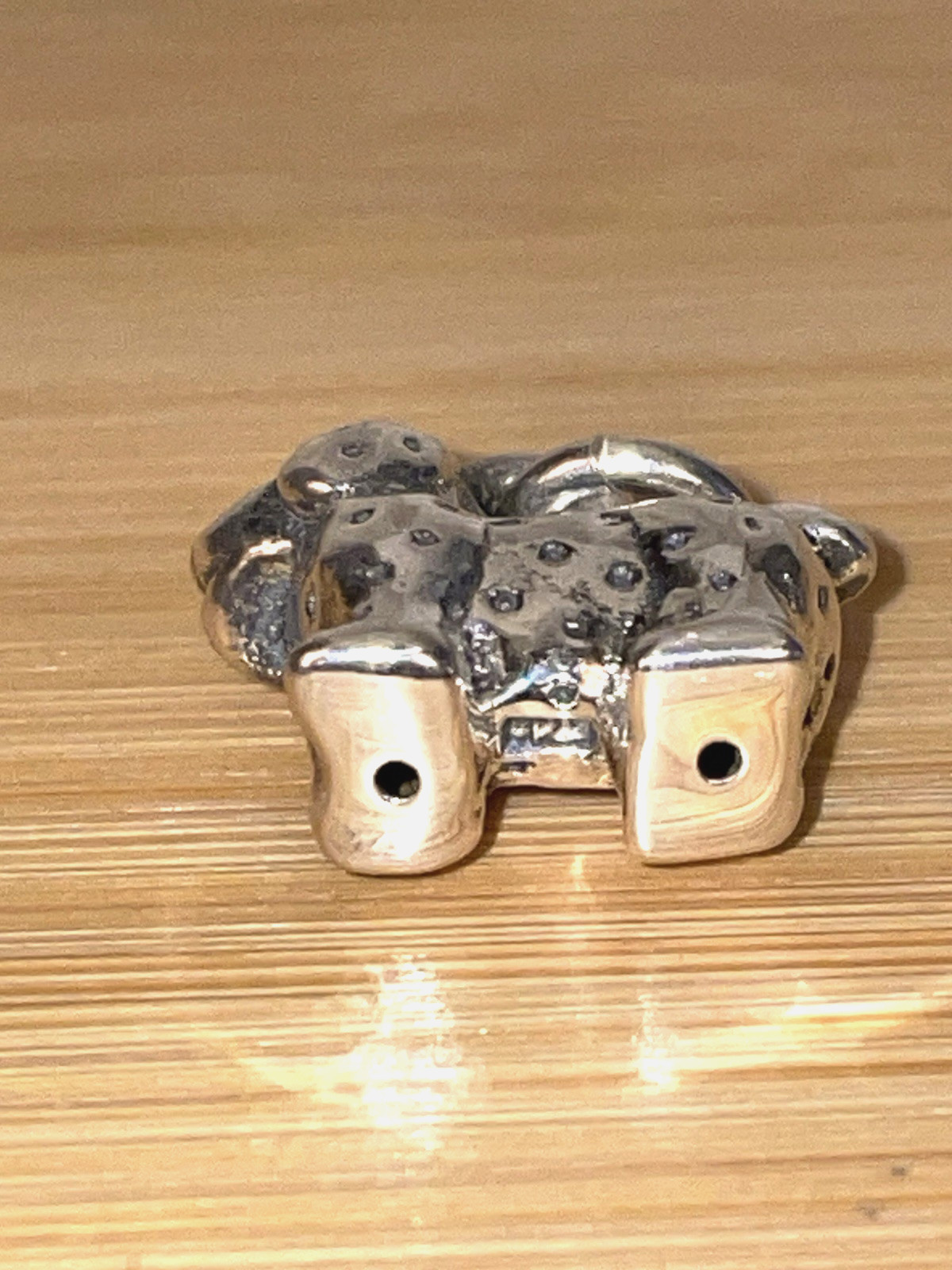 PUPPY CHARM/ PENDANT- STERLING SILVER 2 GRAMS