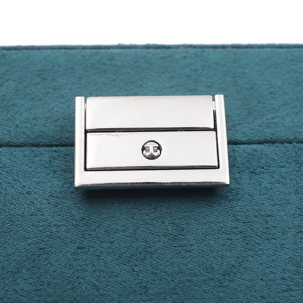 3 Layers Jewelry Box Organizer Large Capacity Ring Earring Necklace Storage New