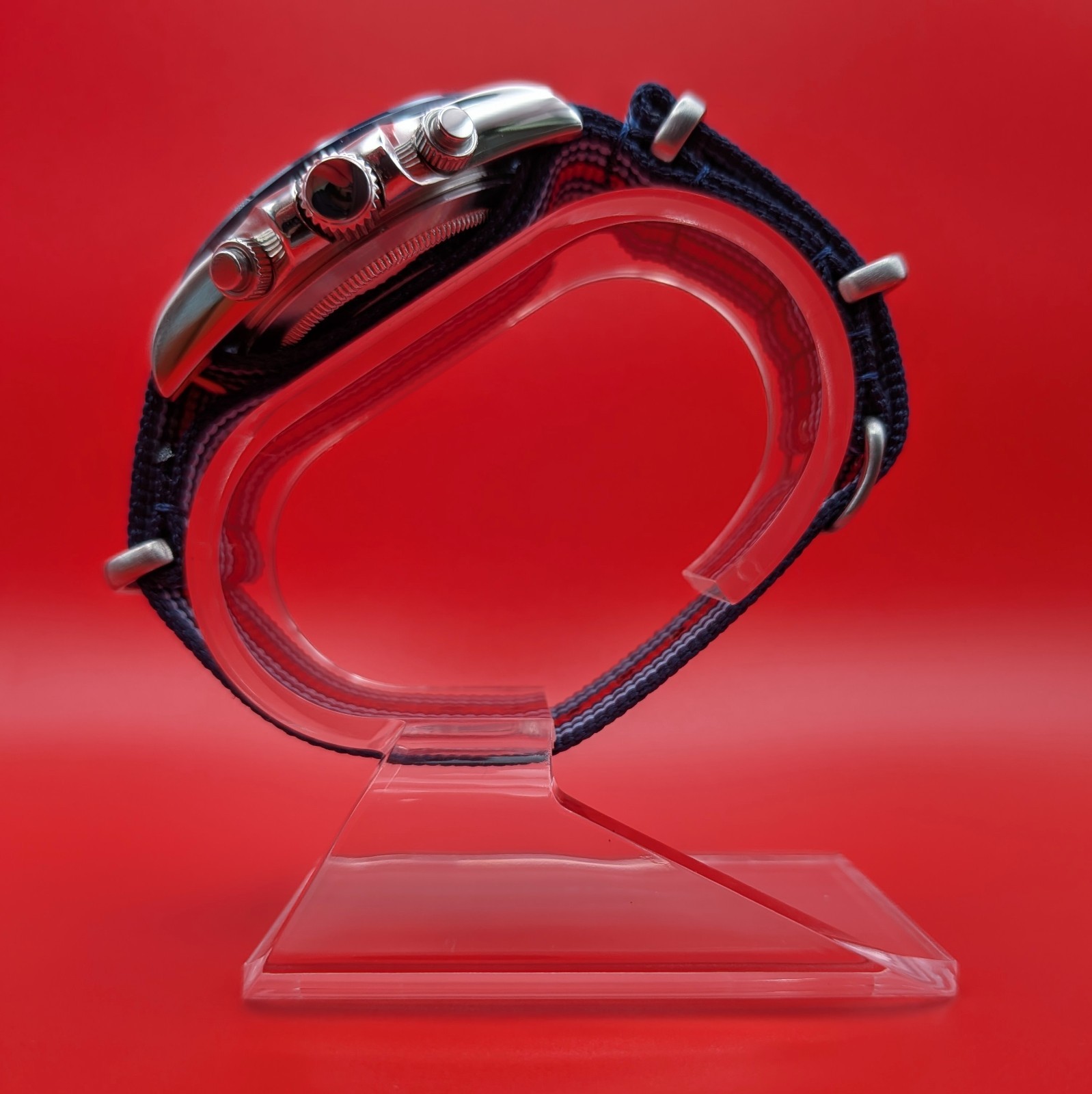 Hands On Time Watch | Martini Inspired | Seiko VK63 Movement