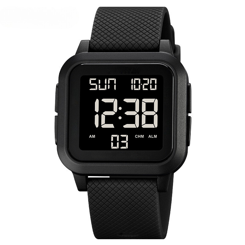 Men’s Military Sports Watch LED Screen Large Digital Face Waterproof Wristwatch