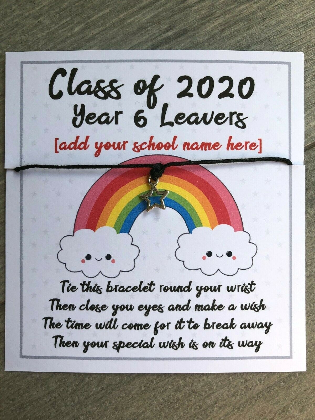CLASS OF 2025 Year 6 Leaver End Of Term Students Friends Gifts Nursery good luck