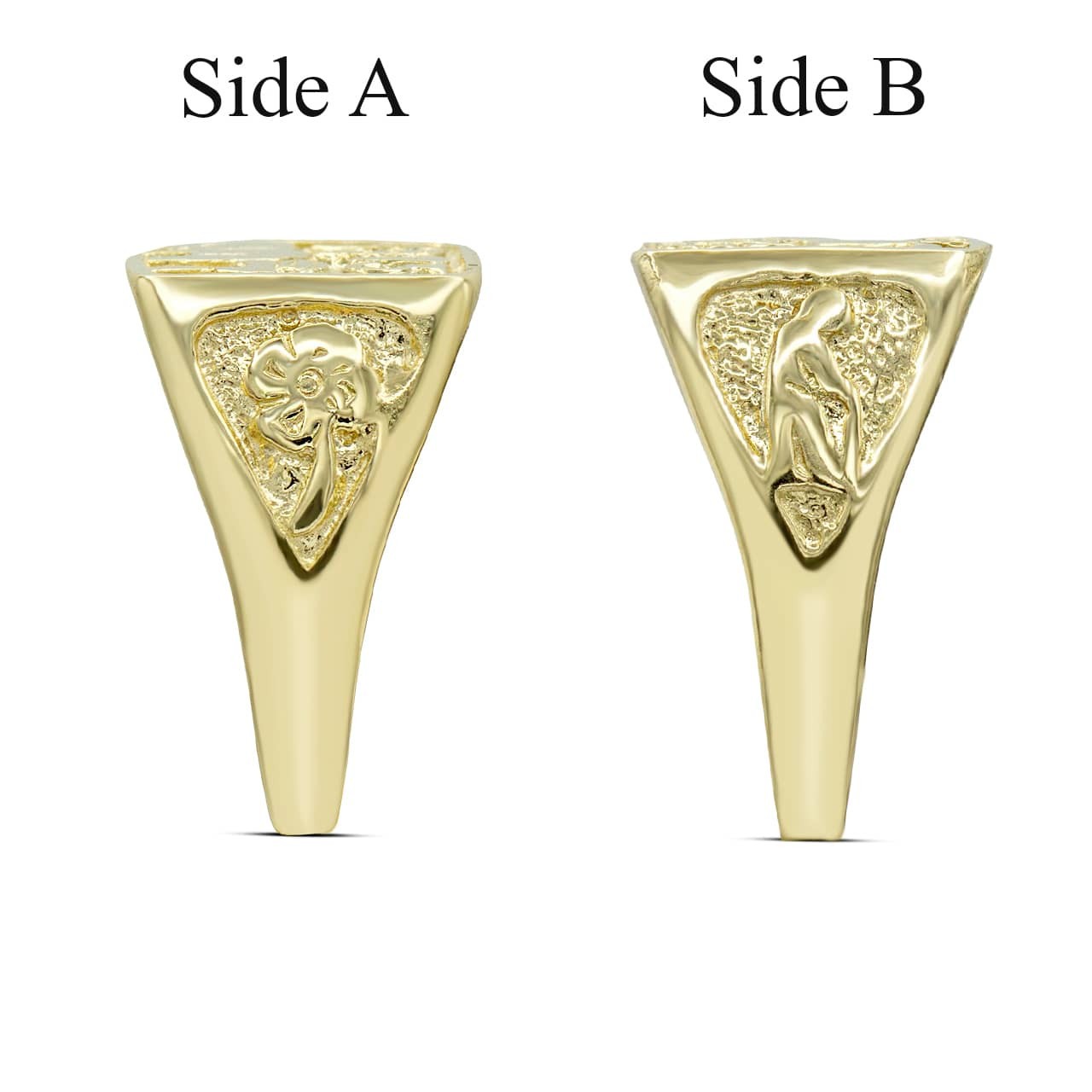 Gold Lucky Charm Ring (Available in Yellow/Rose/White Gold)