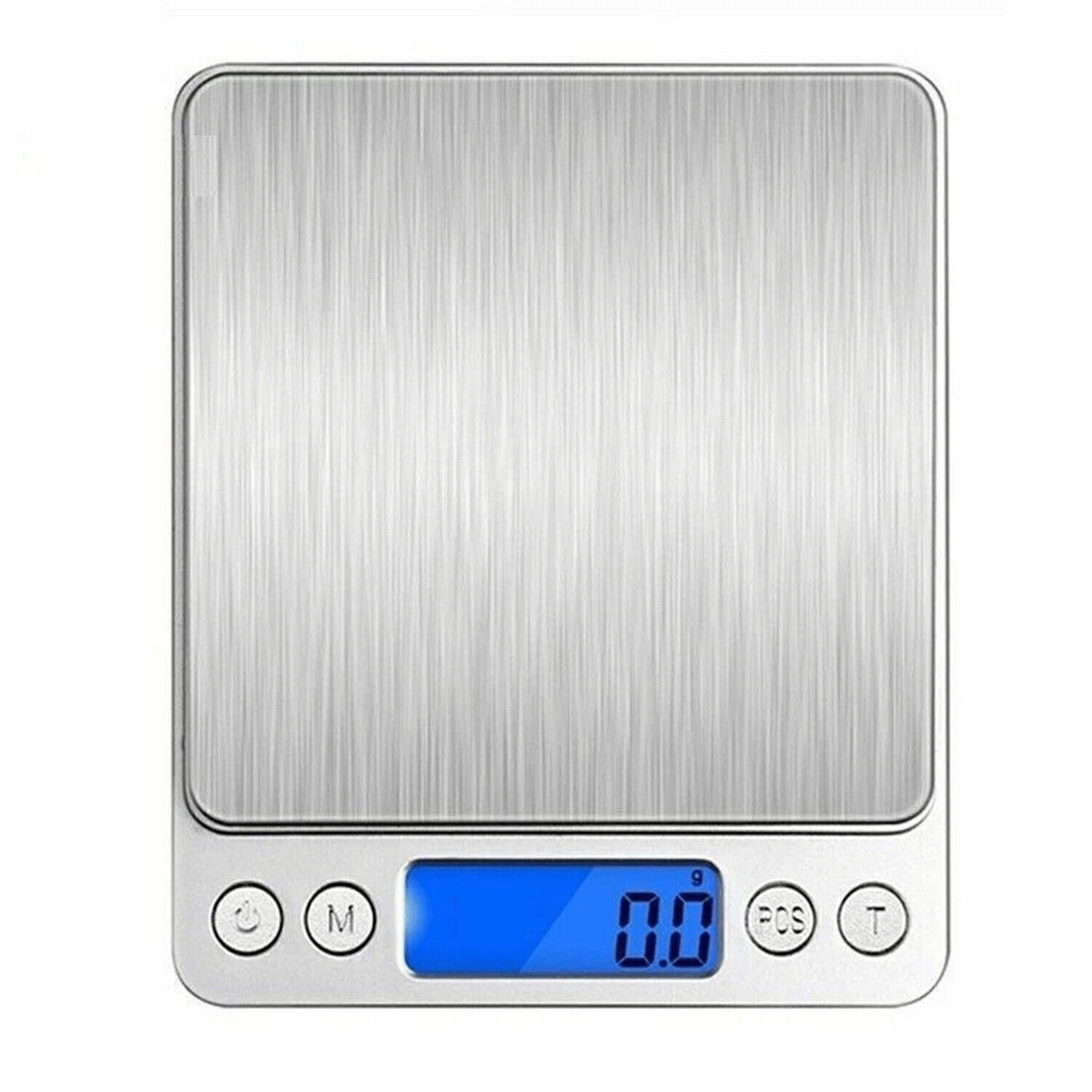 Digital Weight Scale Kitchen Jewelry Gold Grain Food MiniSize Gram 2000g x 0.1g
