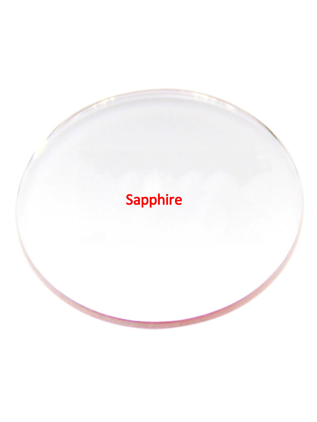Watch Part Sapphire Crystal Include 20mm-29.5mm Diameter 0.8mm-2.3mm Thickness