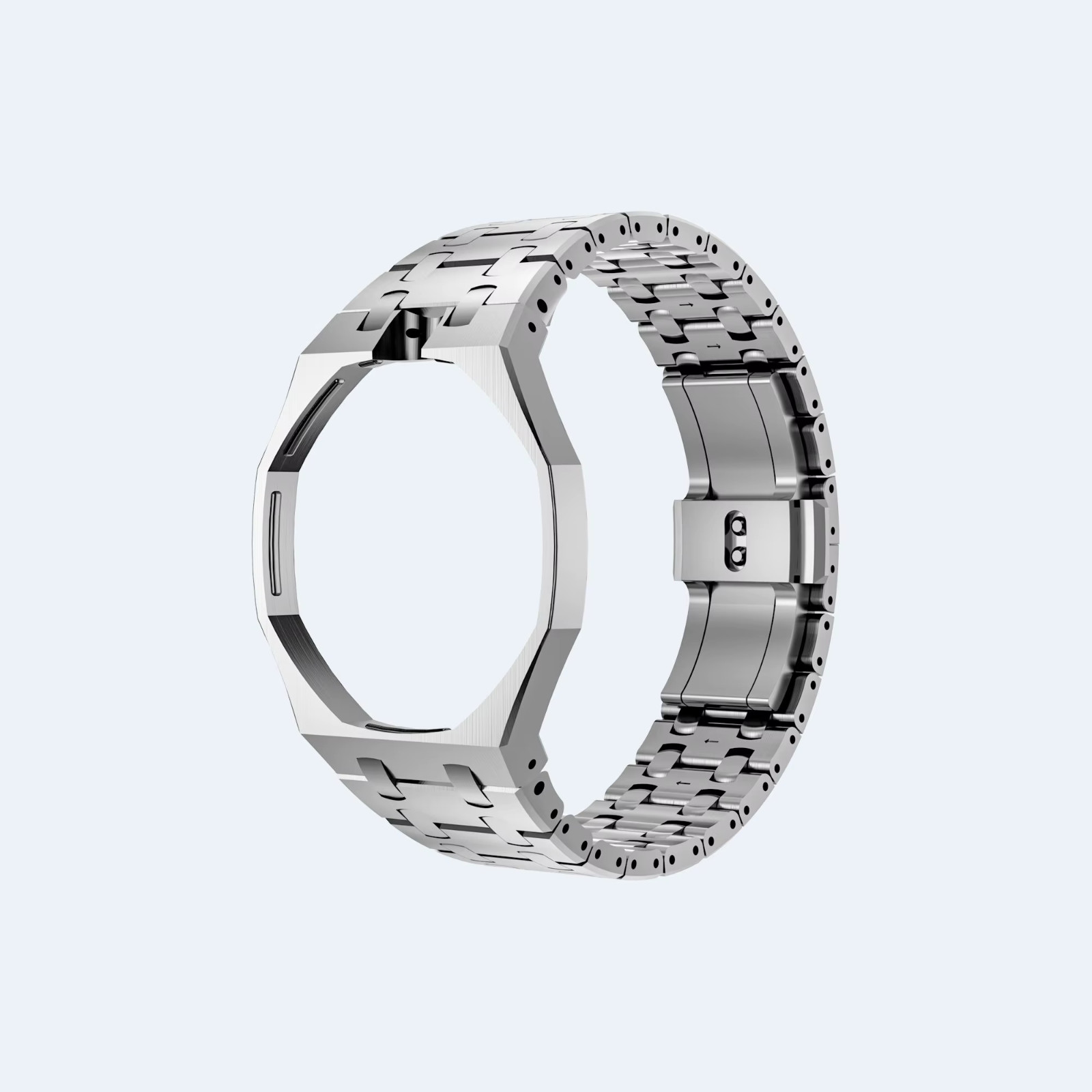Stainless Steel Strap Mod Kit for Swatch Royal Pop 41mm