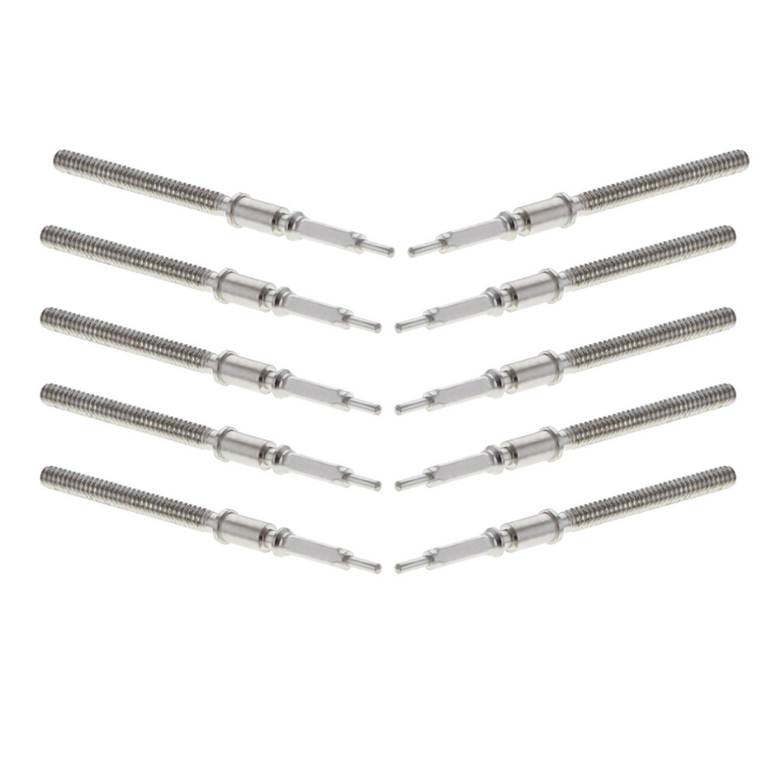 10Pack Watch Winding Stem Adjust Rod Bar For ETA 2824-2 2834-2 2836-2 Movement