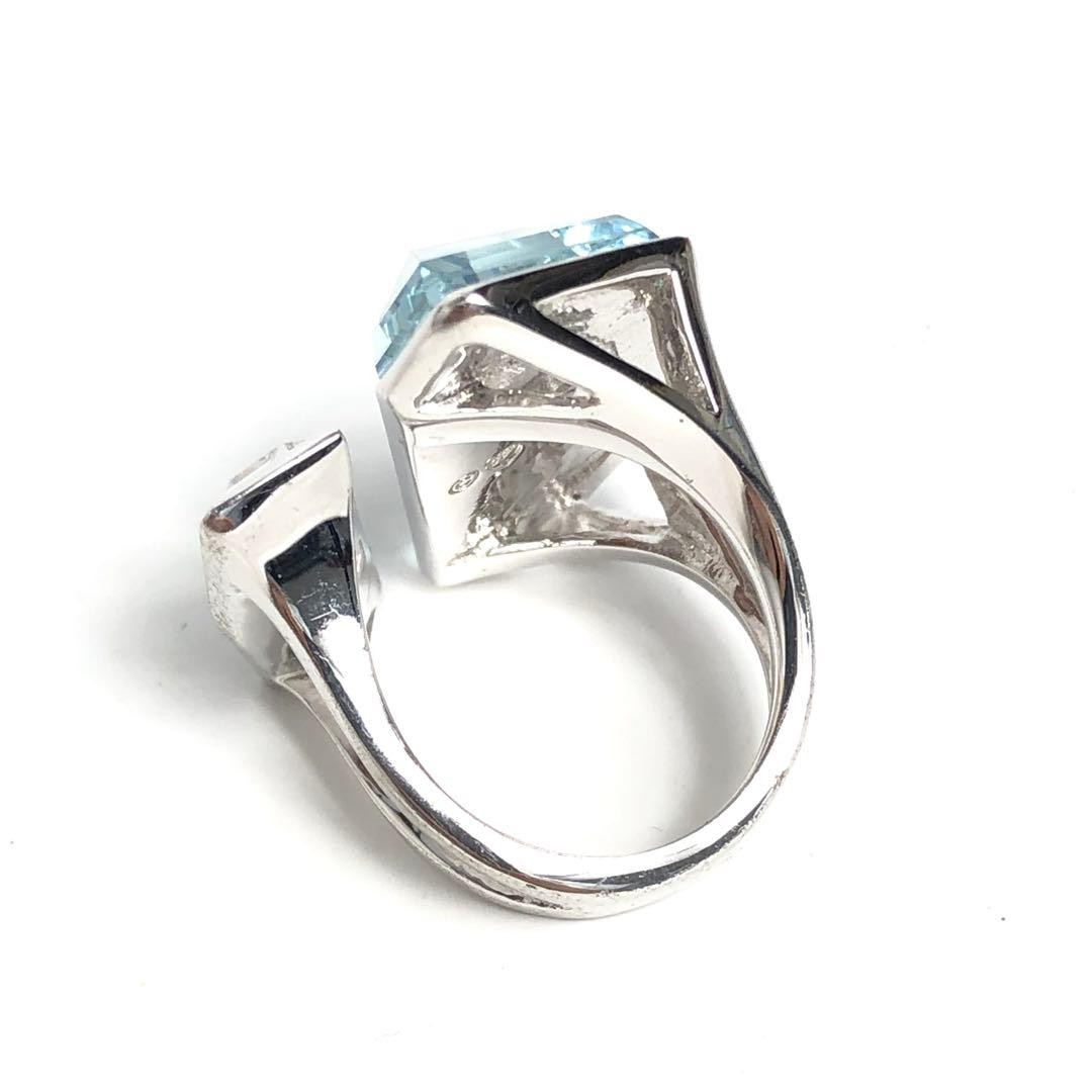 Swarovski Rio Ring Blue Crystal Silver Not specified