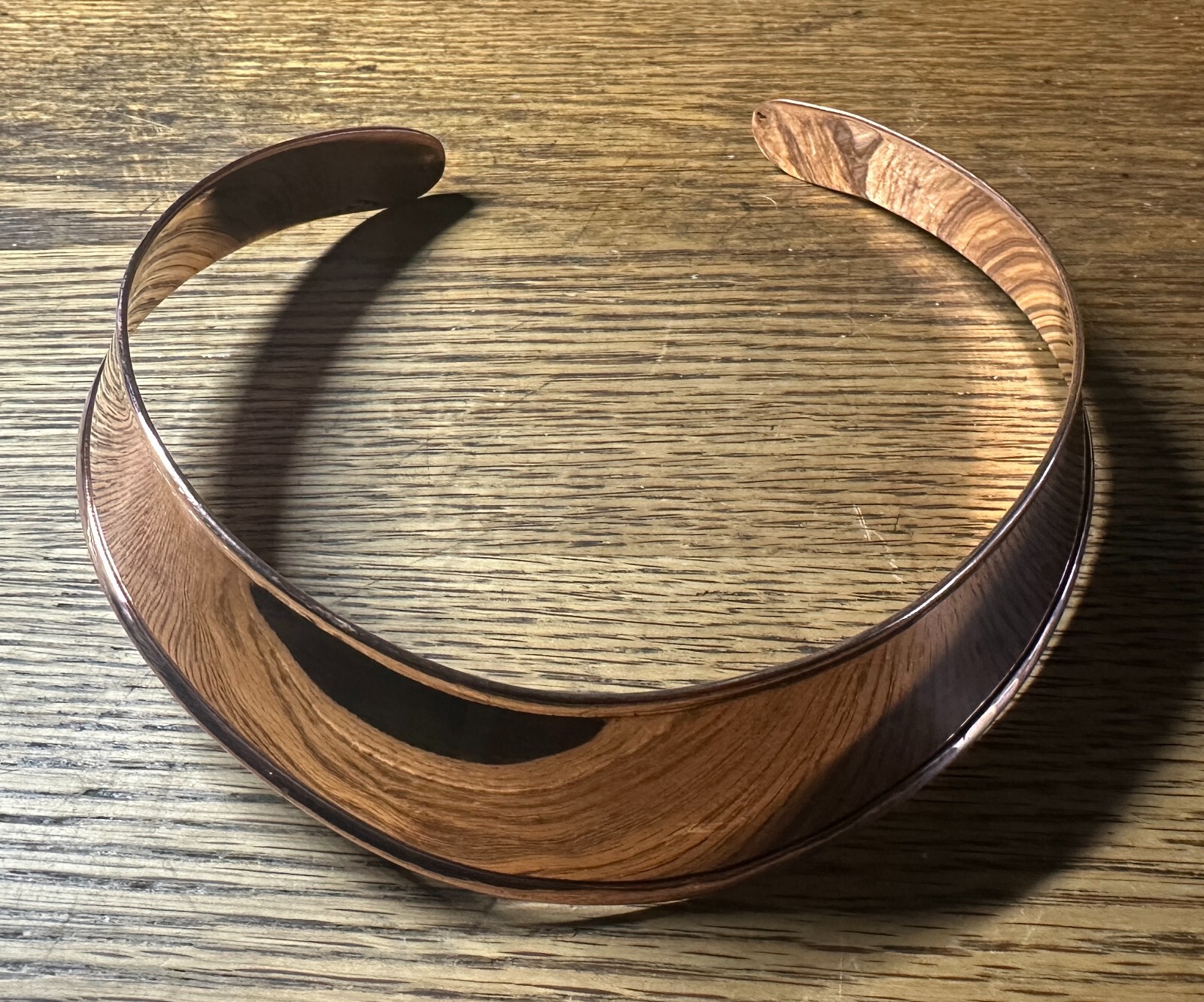 Solid copper choker #CC444 – 1 inch wide. High polish Finish.