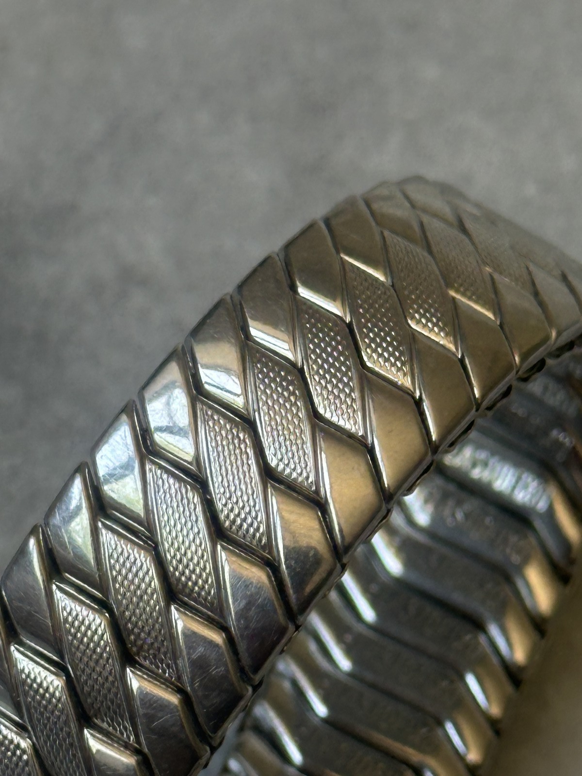 Bracelet de montre vintage extensible Rodi & Wienenberger Elastofixo