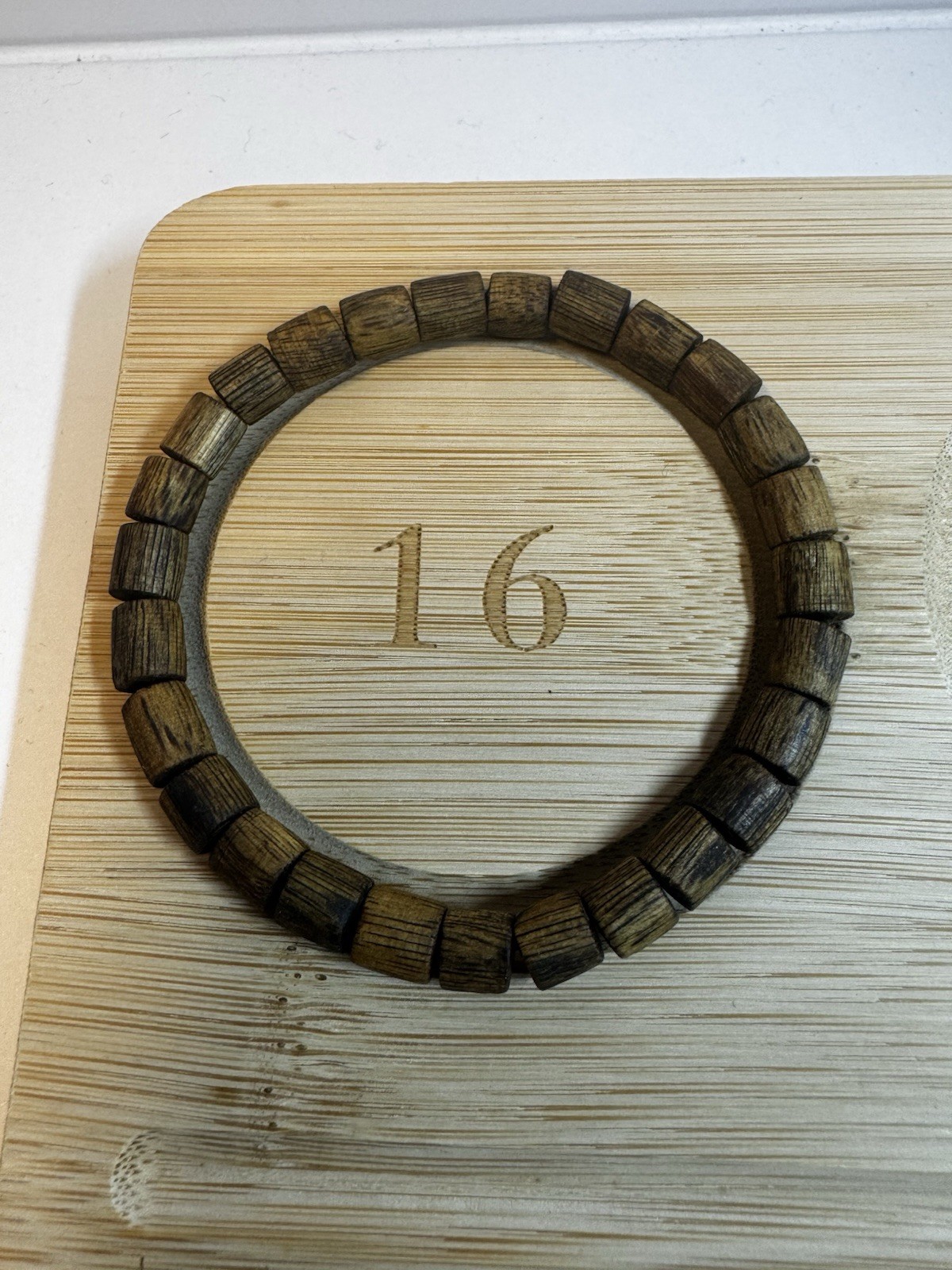 AAA quarlity Chenxiang 6.5mm Beaded Agarwood Bracelet New in box free shipping
