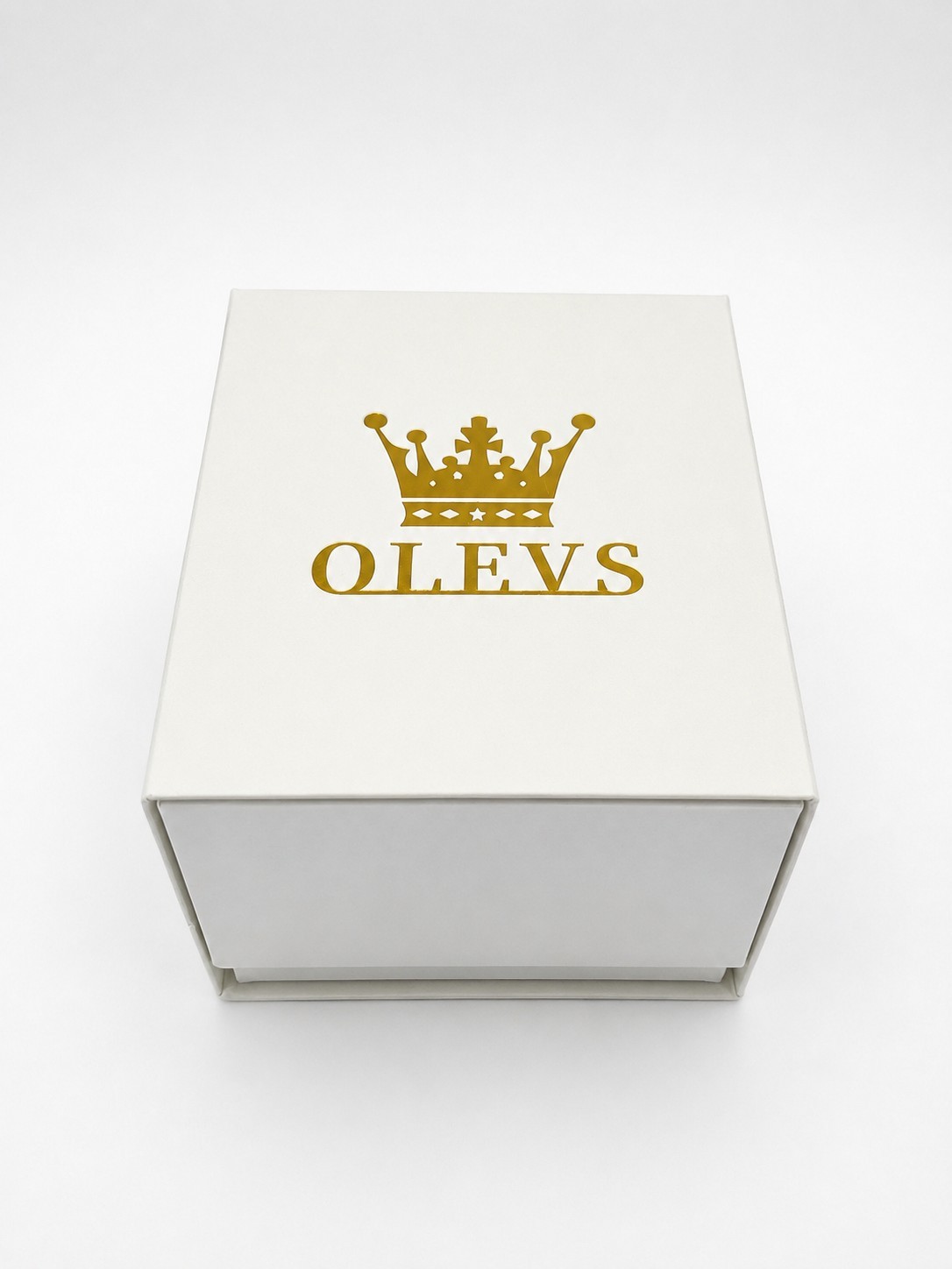 OLEVS 9931 Men’s Quartz Watch Black Dial Two-Tone Stainless Steel Day Date
