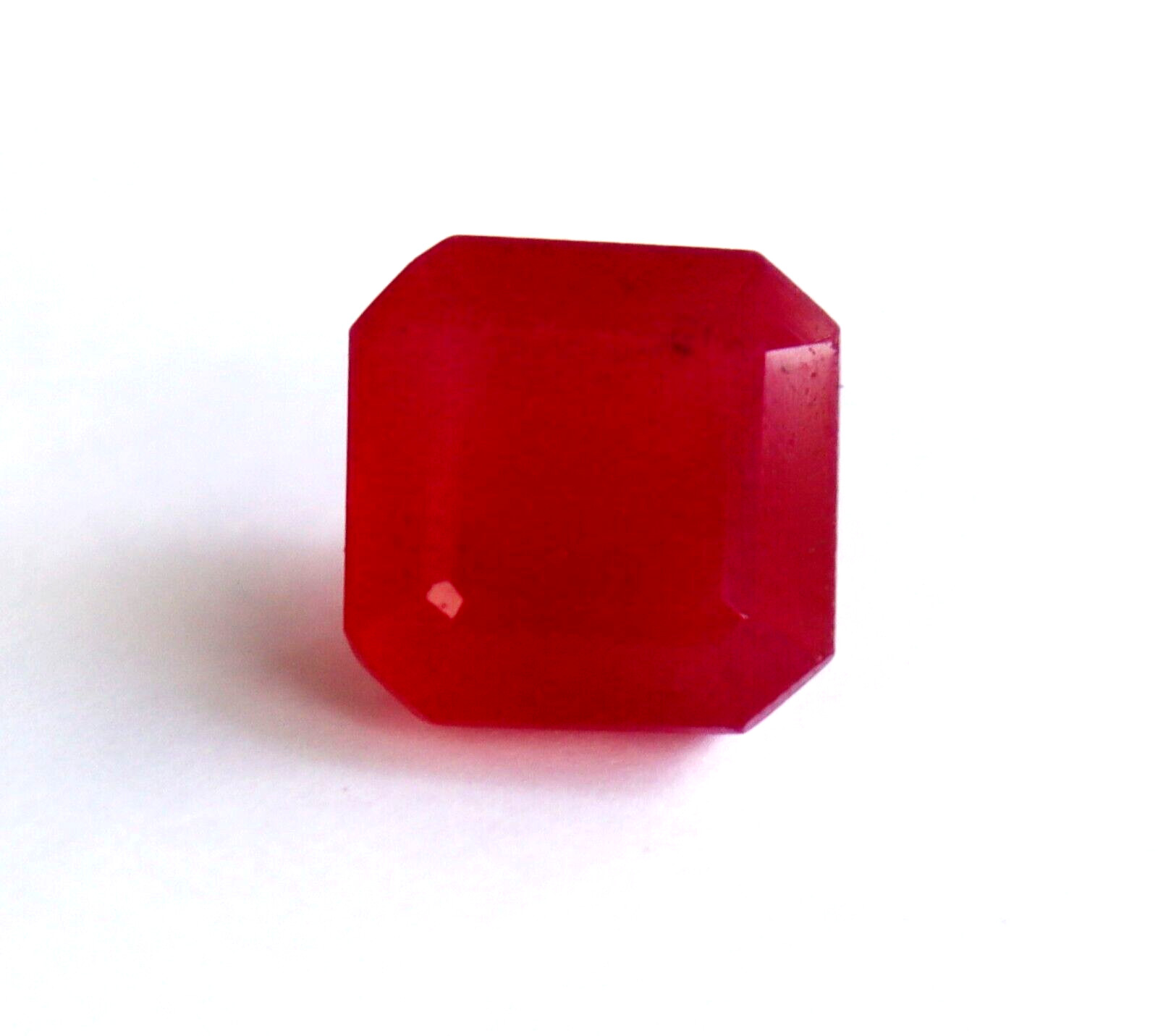 Radiant Cut Natural Red Beryl Bixbite 7 Ct From Utah Loose Gemstone Certified