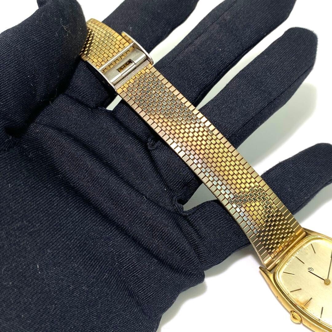 CITIZEN Wristwatch Quartz Stick Indexes Mesh Bracelet Authentic From Japan