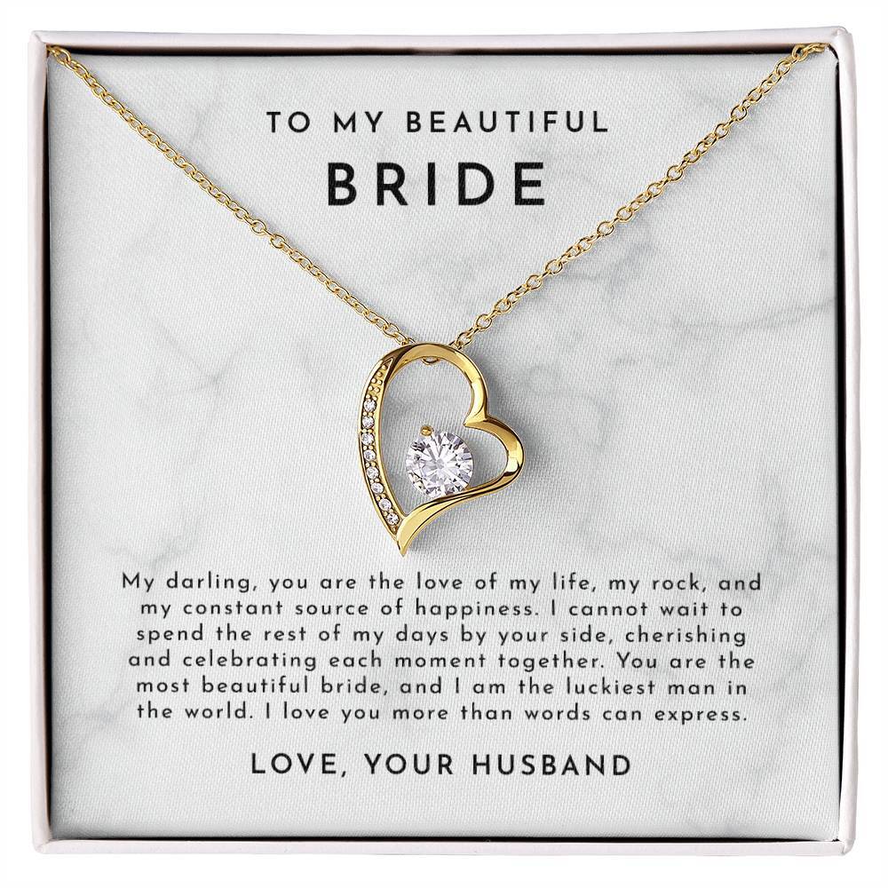 Bride Gift From Groom, Wedding Day Gift, Groom to Bride, Jewelry Gift from Groom