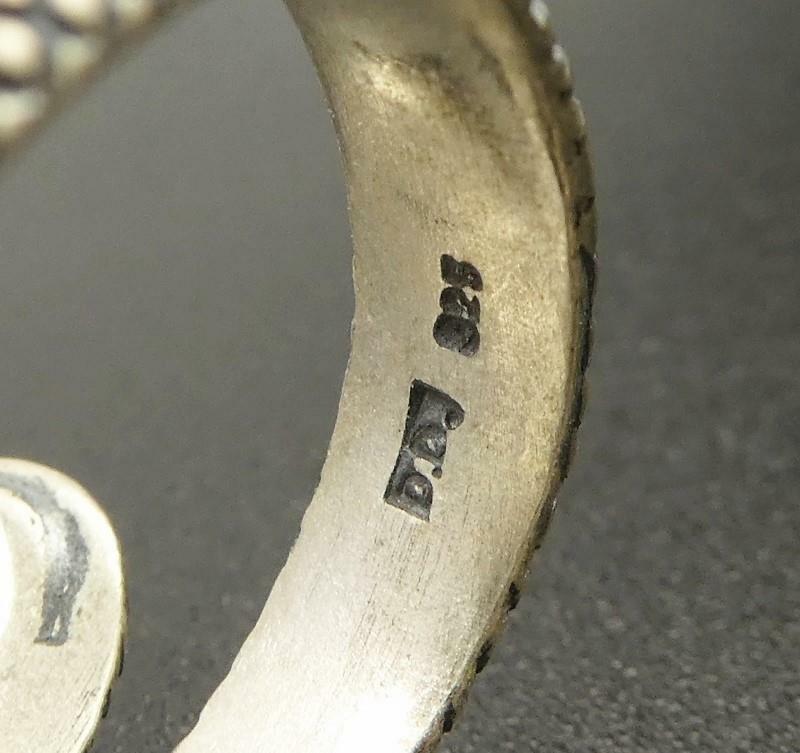 Handmade Sterling Silver Snake Wrap Ring Adjustable Women Men Great Details