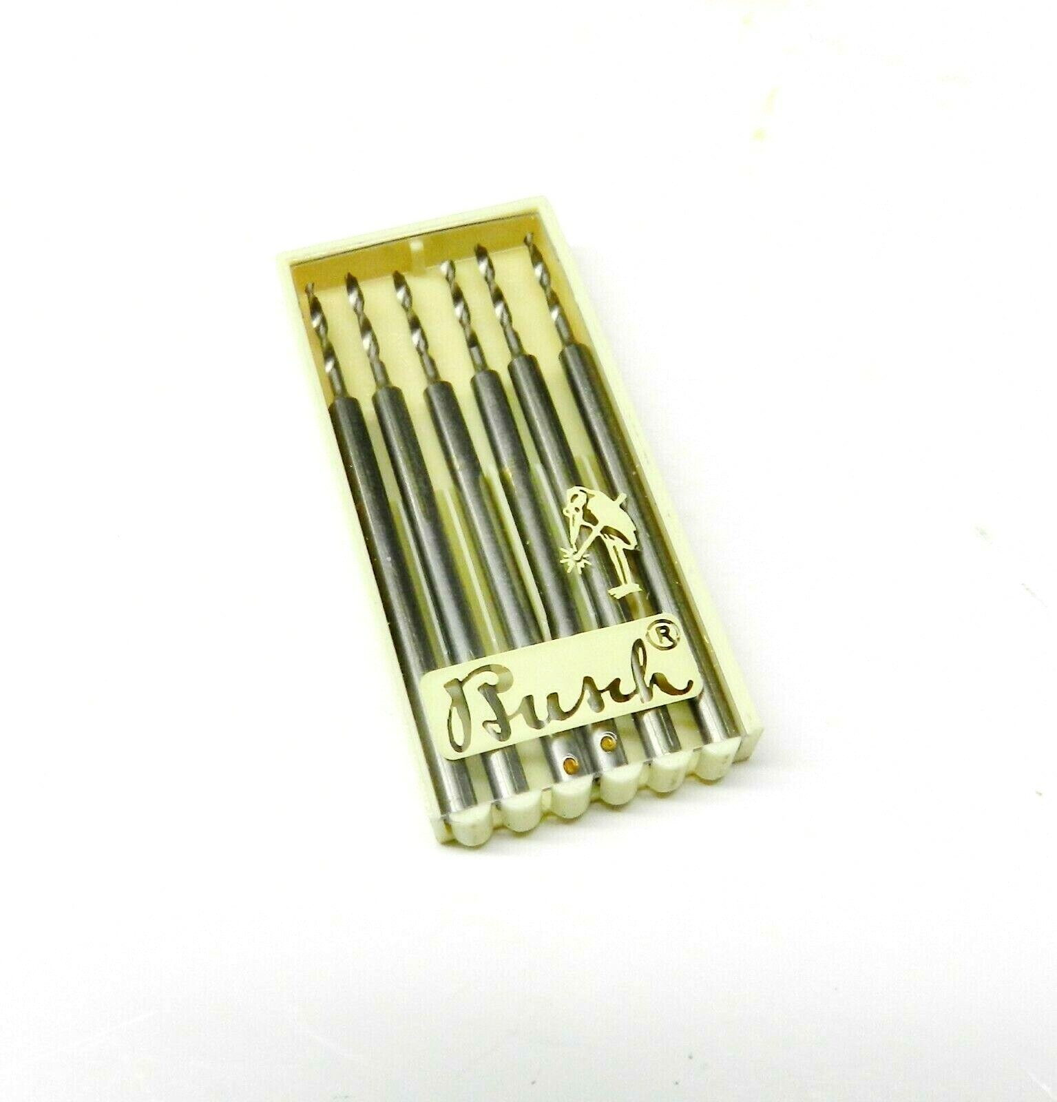 Busch Jewelry Bur Fig 77 Jewelers Twist Drill Bur Size 011 – 1.10mm Pack of 6