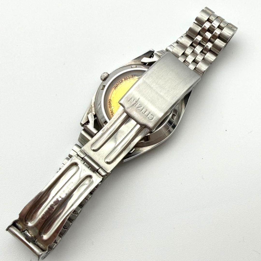 Good Condition Citizen Eagle 7 Watch Transparent Back Automatic Day Date Men’s W