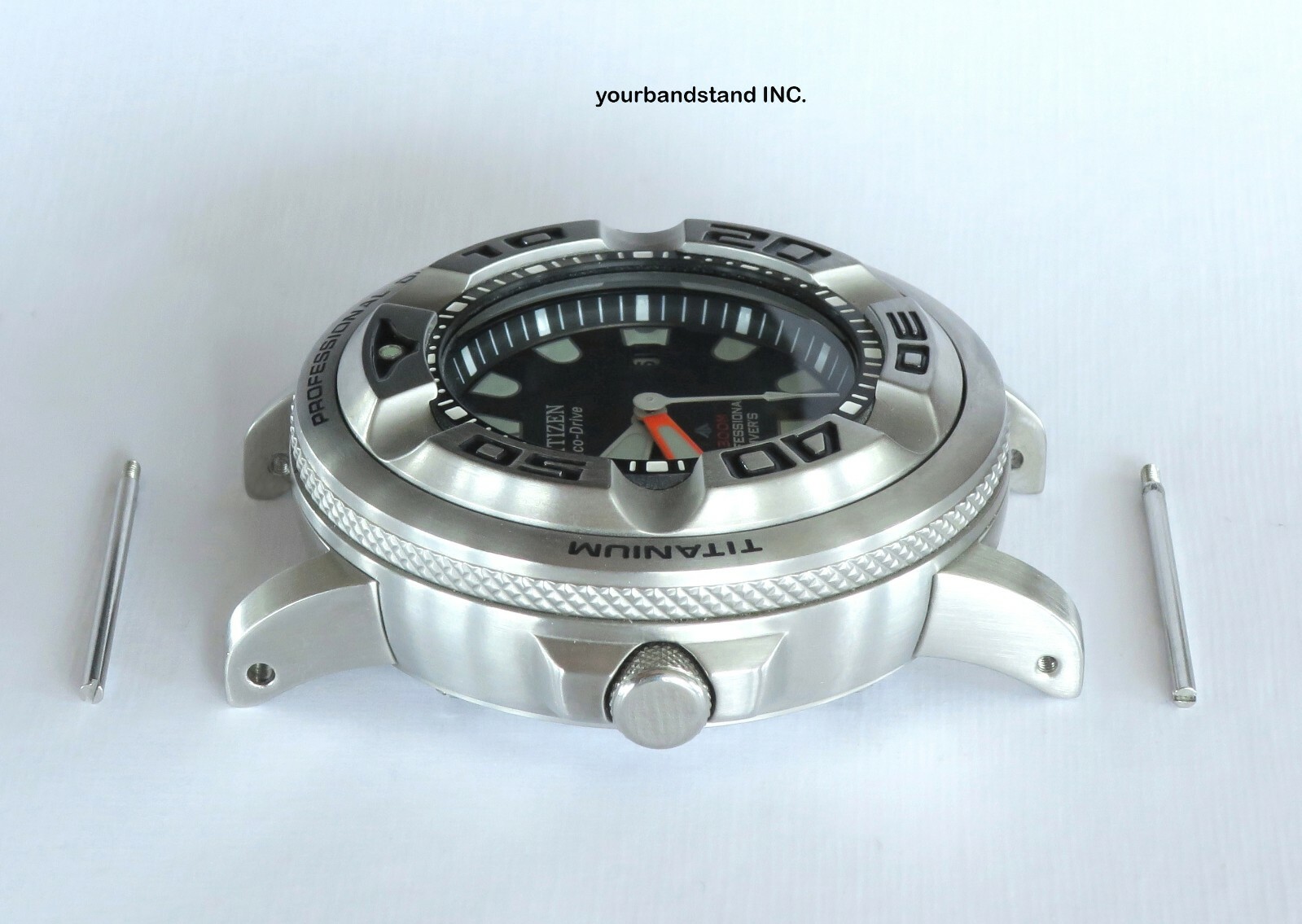 Silver brushed Finish adapter Citizen Ecozilla Autozilla Eco Zilla Fits BJ8050